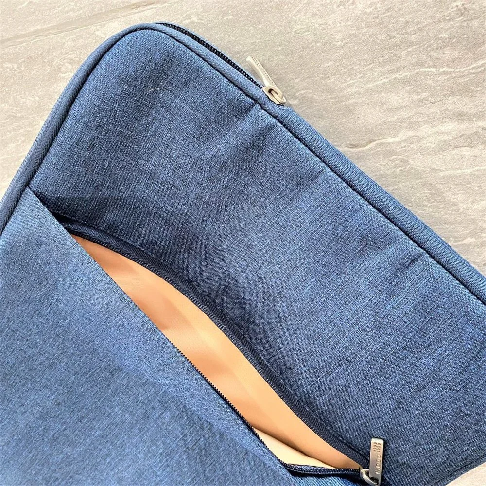 NIDOO 15 Inch Water Resistant Laptop Sleeve Case Protective Computer Cover Blue